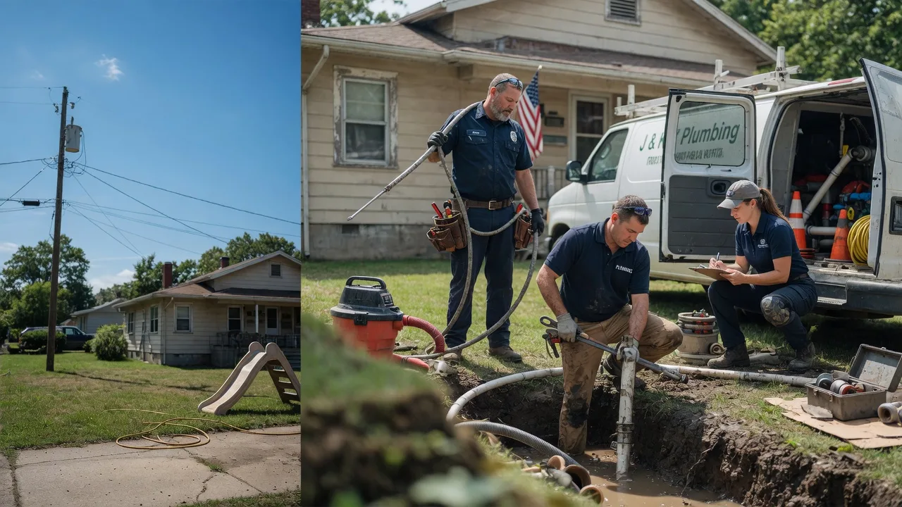 Drain Cleaning in Tussy, OK near me